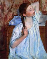 Cassatt, Mary - Girl Arranging Her Hair